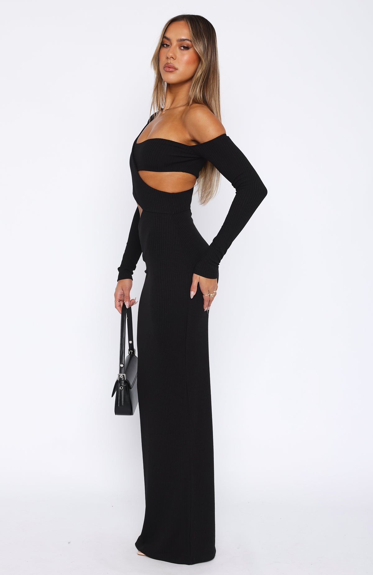 Nora™ | Luxe black dress