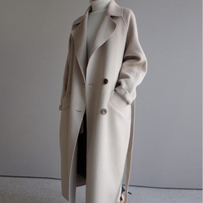 Clara | Women's Wool Trench Coat