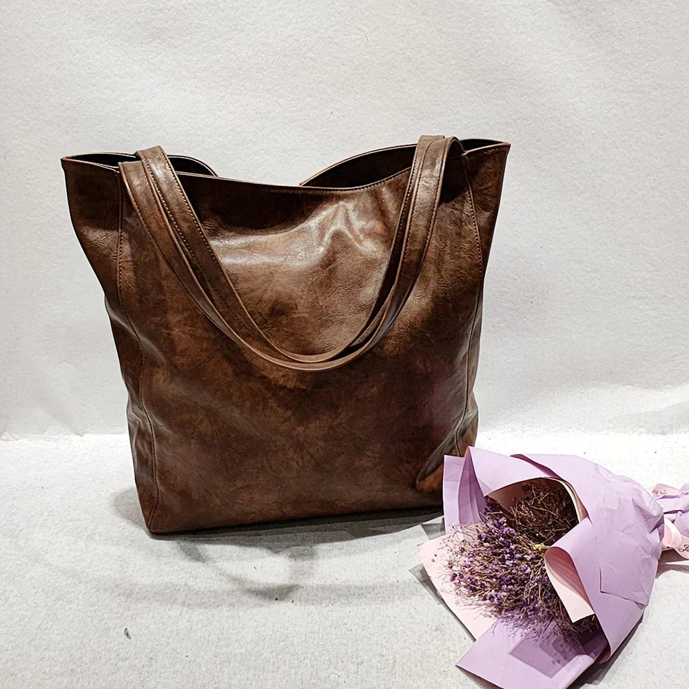 Lisa | Vintage Patchwork Leather Bag